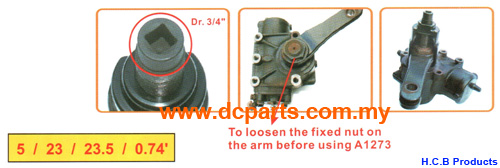 MAN FE410A/FE414 PITMAN ARM PULLER Dr. 3/4, 67mm