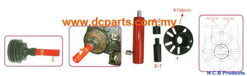 UNIVERSAL CRANKSHAFT PULLEY EXTRACTOR 