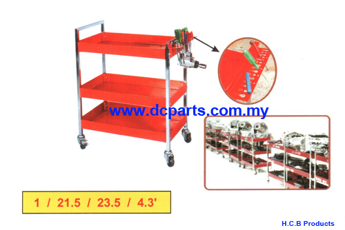 3-SHELF SERVICE CART 